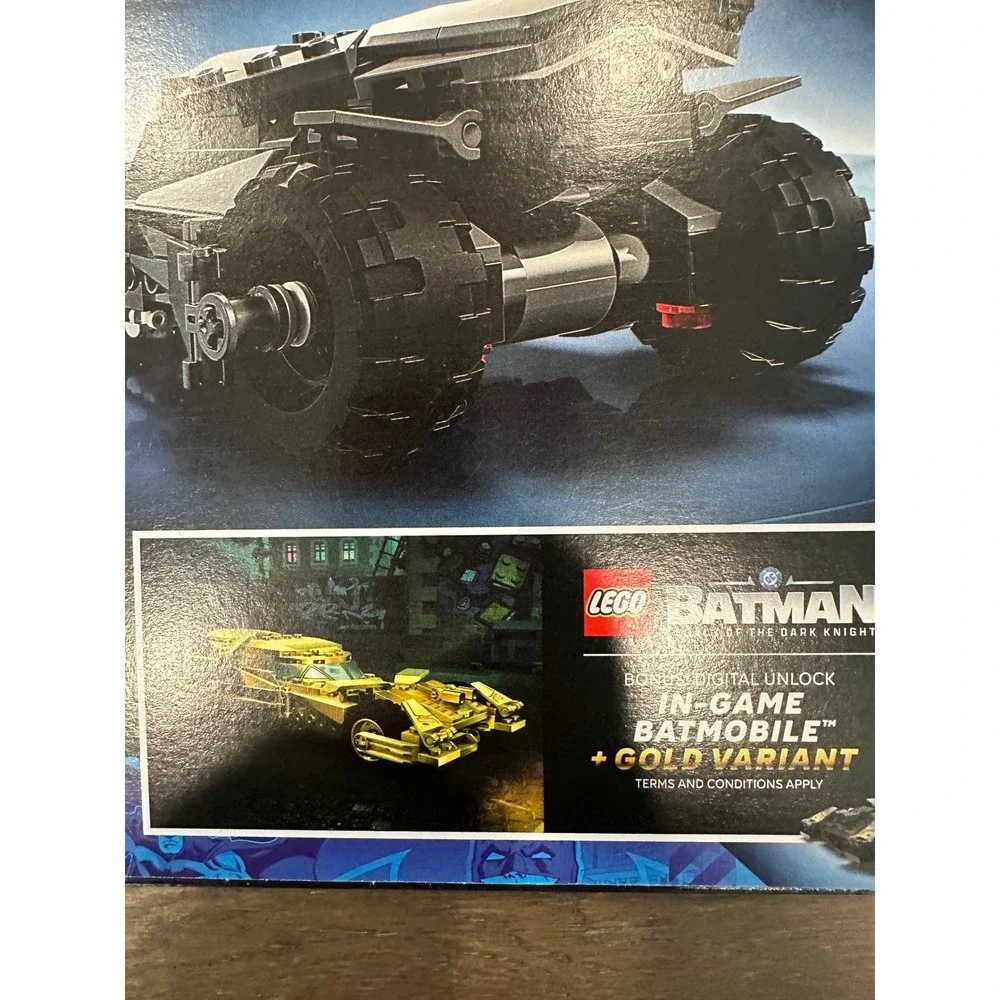 LEGO Kids Black Batman v Superman Batmobile 76331 Building Set 220 Pcs